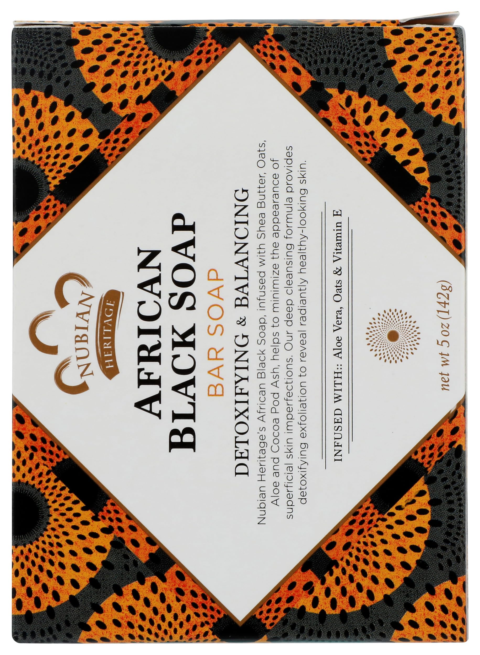 Amazon.com : Nubian Heritage Soap Bar, African Black, 5 Ounce